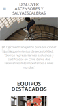 Mobile Screenshot of discoverascensores.cl